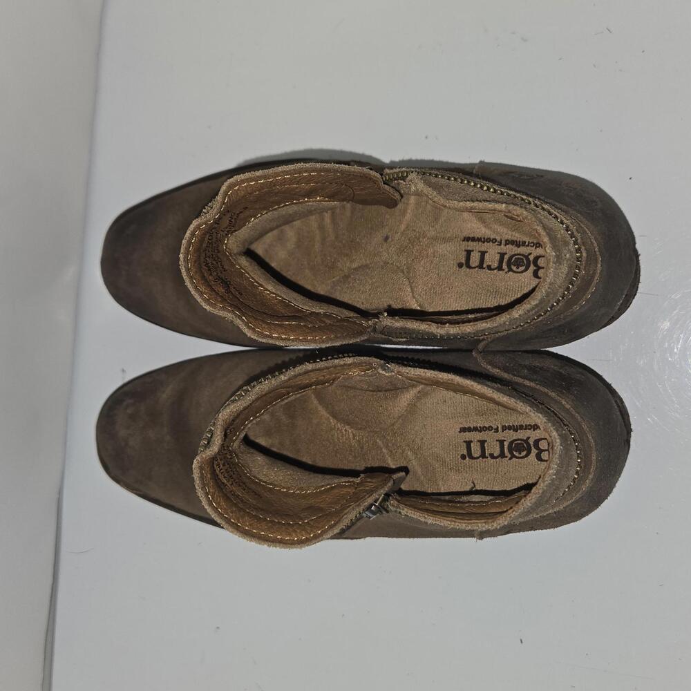 0312 Born Taupe Bootie Women's Size 8M - Picture 4 of 10